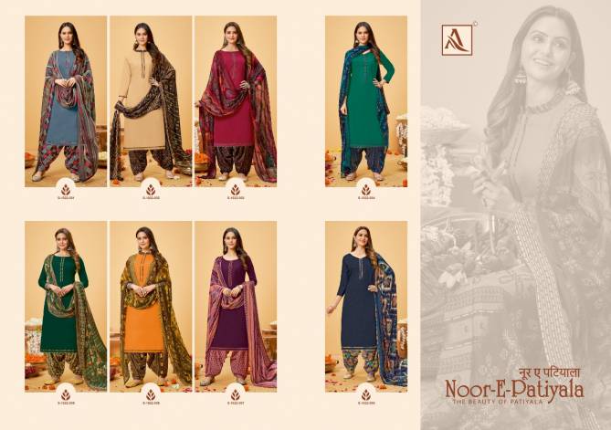 Alok Noor E Patiyala 18 Cotton Printed Daily Wear Punjabi Patiala Dress Material Collection